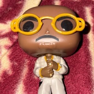 GOATEE NOT PAINTED!
2Pac Shakur Funko Pop! Figure Gold Glasses and Black Shoes